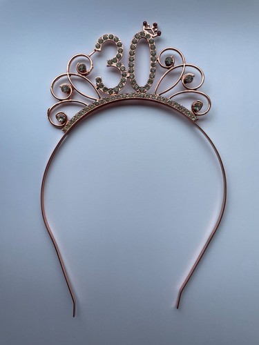 Rose gold rhinestone - gold,