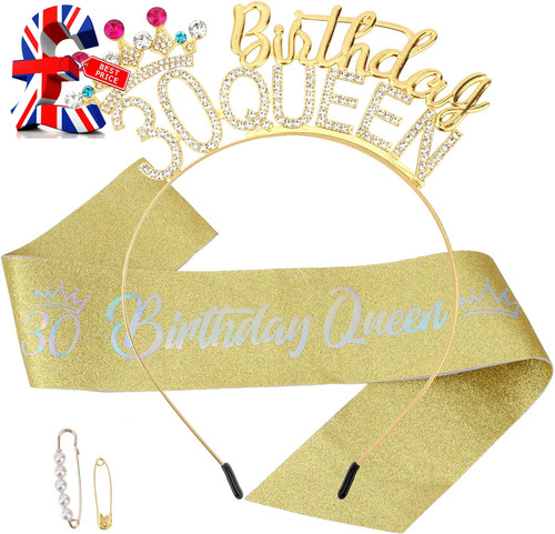 30th gold birthday - 30th, queen