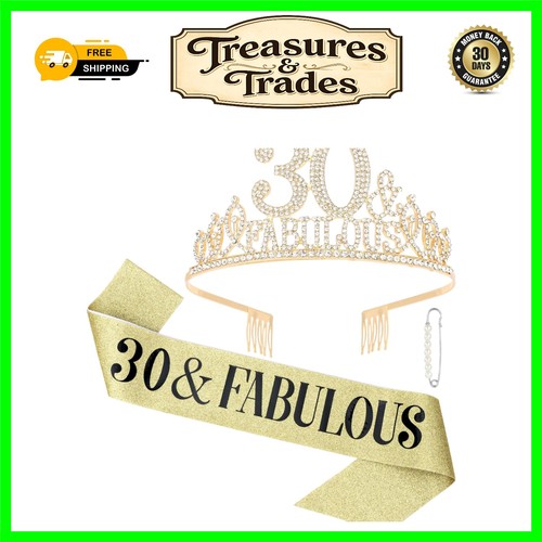 Glamorous 30th birthday tiara - 30th,
