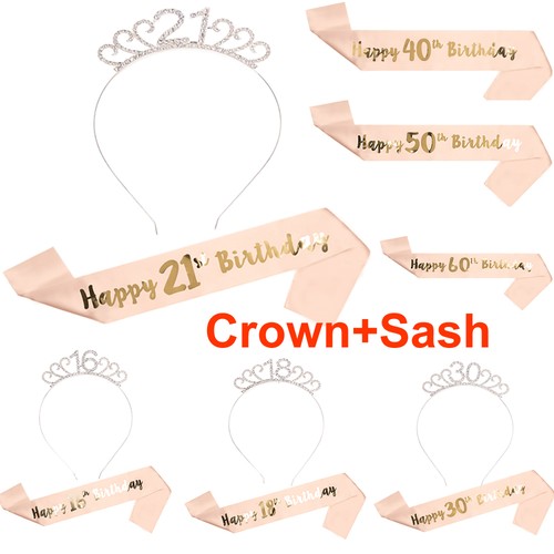 Happy birthday silver tiara - happy,