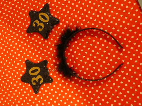 30th birthday headband