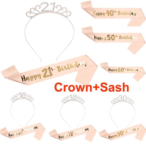 Birthday sash rhinestones - birthday,