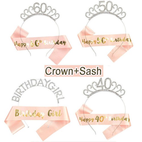 Happy birthday silver tiara - happy,