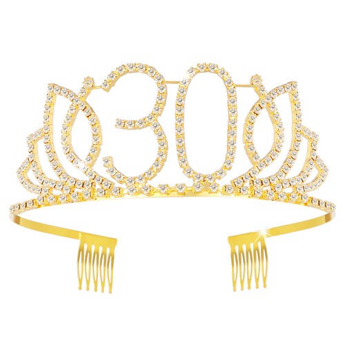 Rhinestone headband birthday - headband,